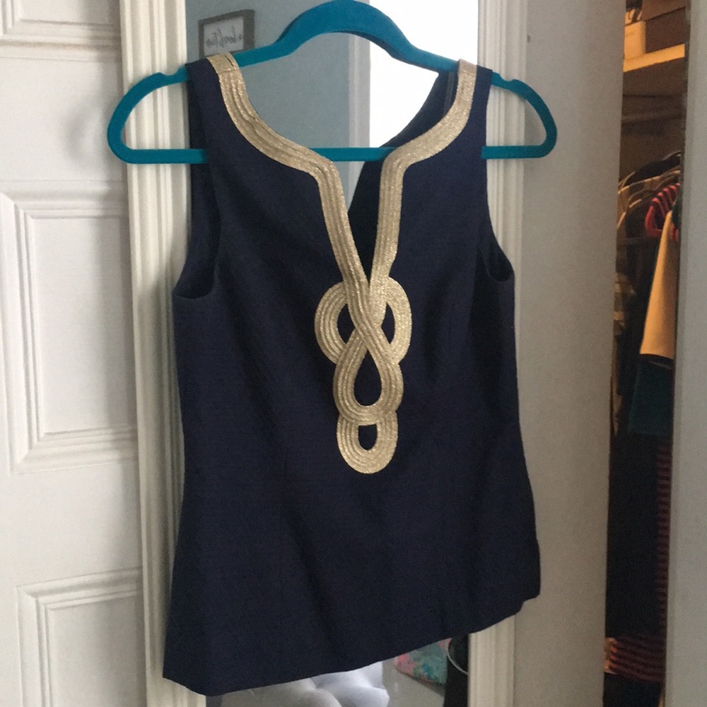 Lilly Pulitzer size 2 formal shirt